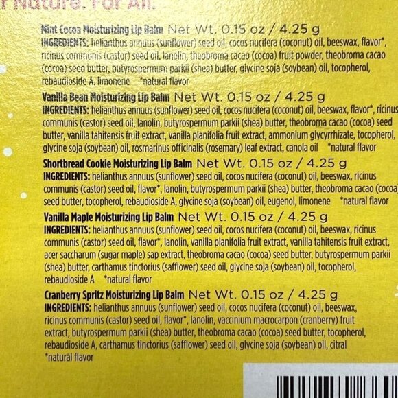 Burt's Bees Lip Balm Advent Calendar 2023 Cozy Cabin 12 Holiday Surprises - Picture 9 of 9